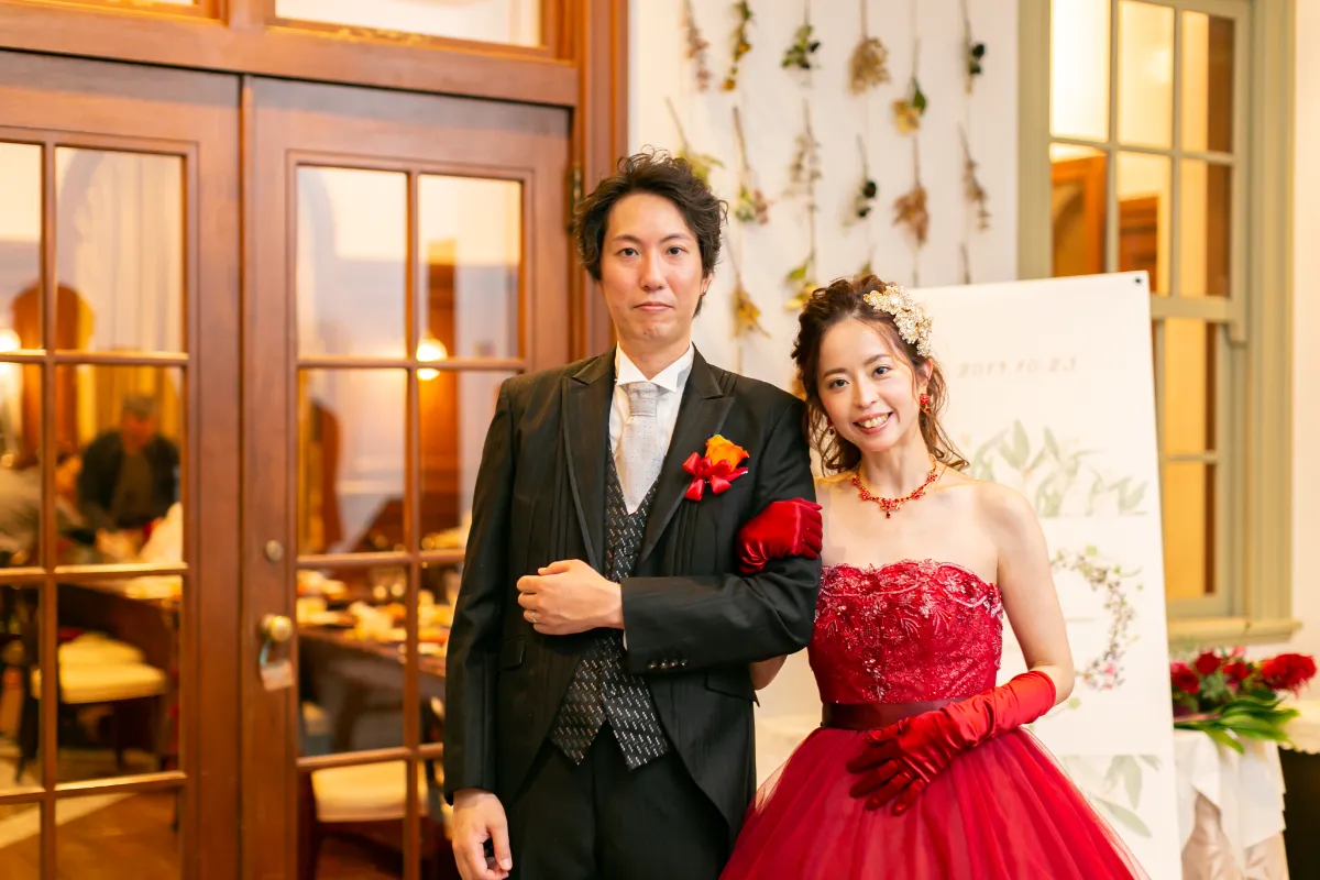 結婚式の風景