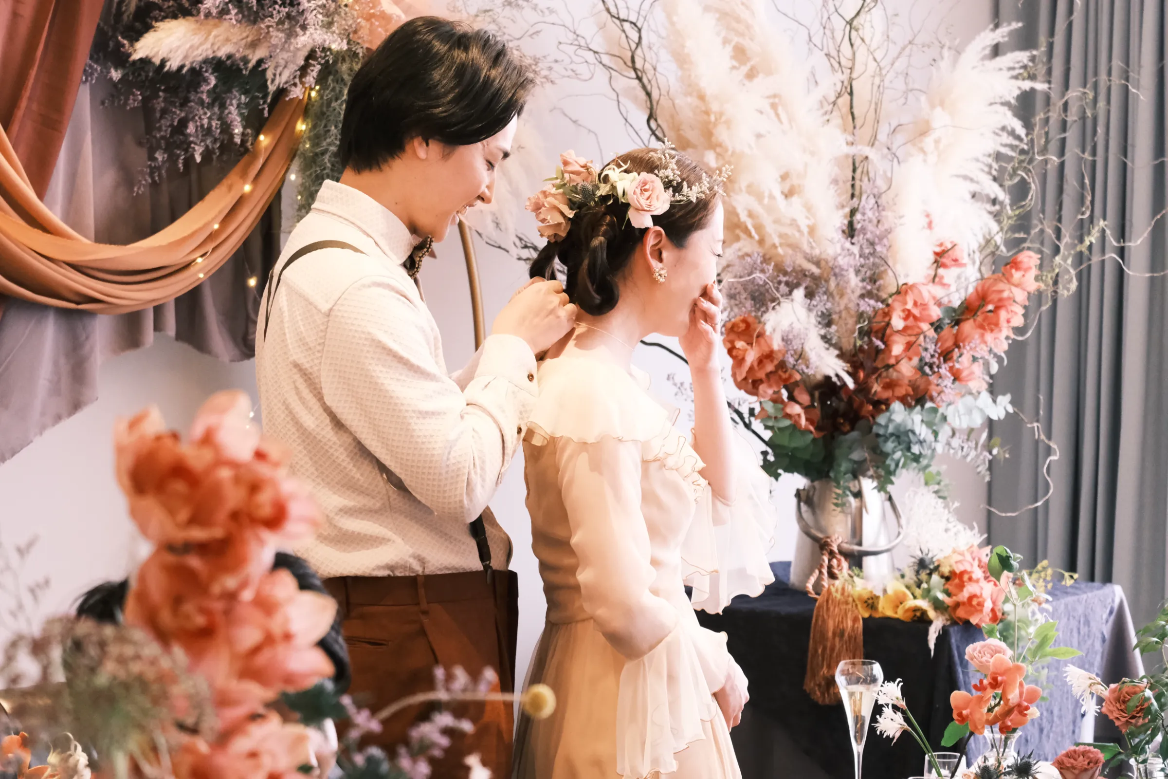 結婚式の風景