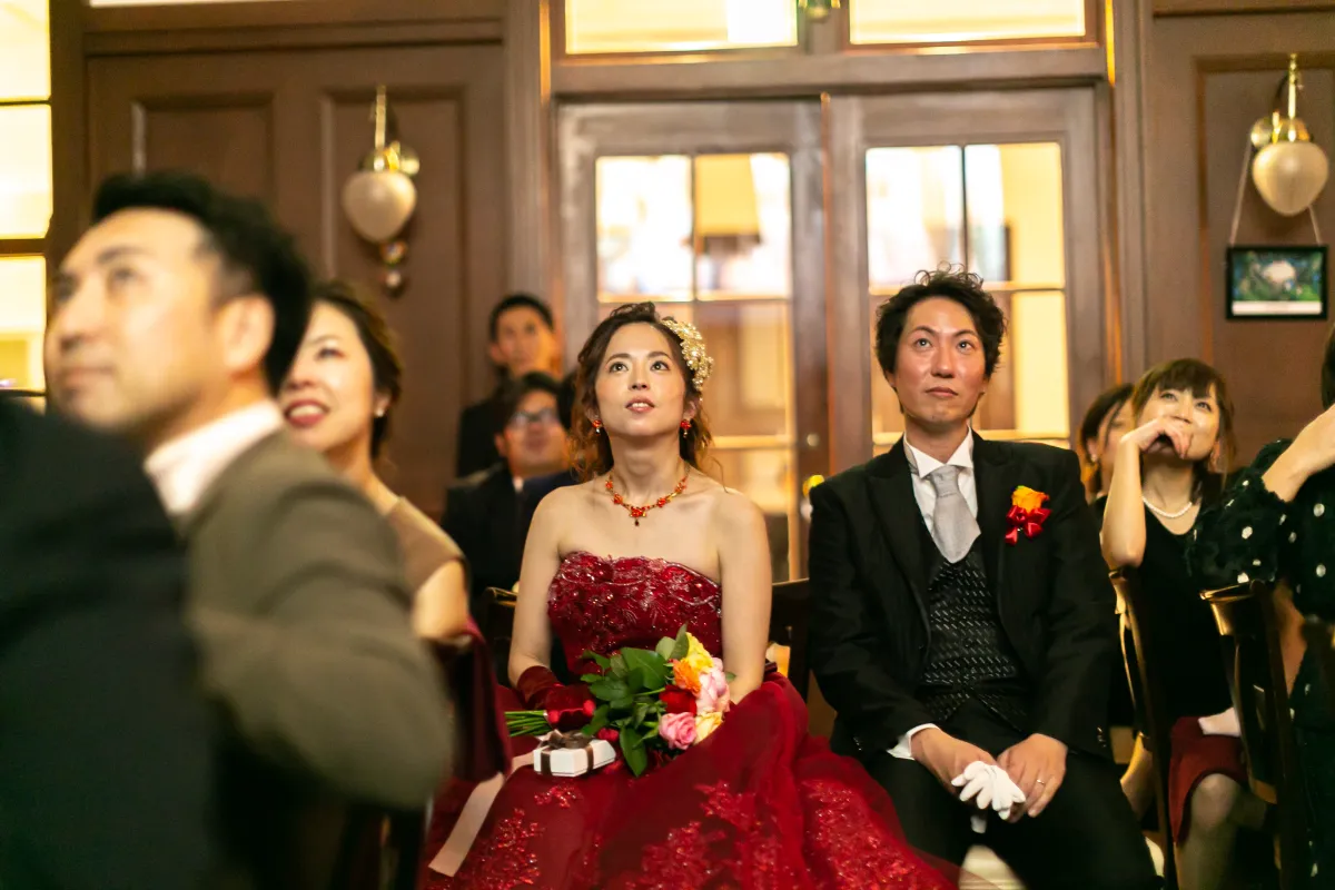 結婚式の風景