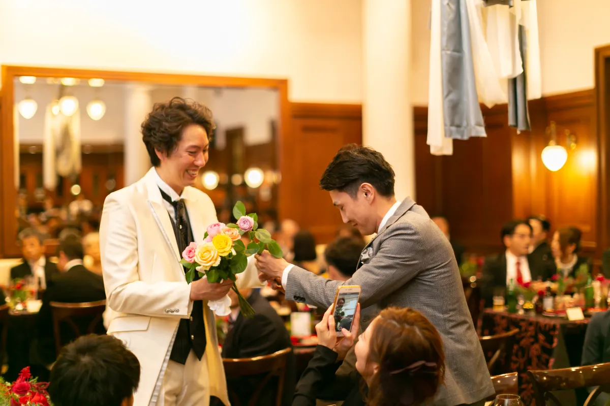 結婚式の風景