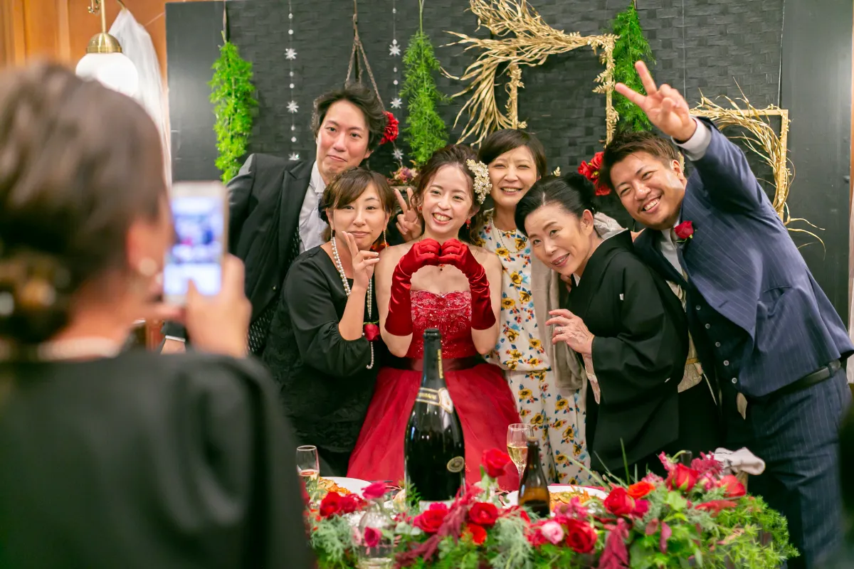 結婚式の風景