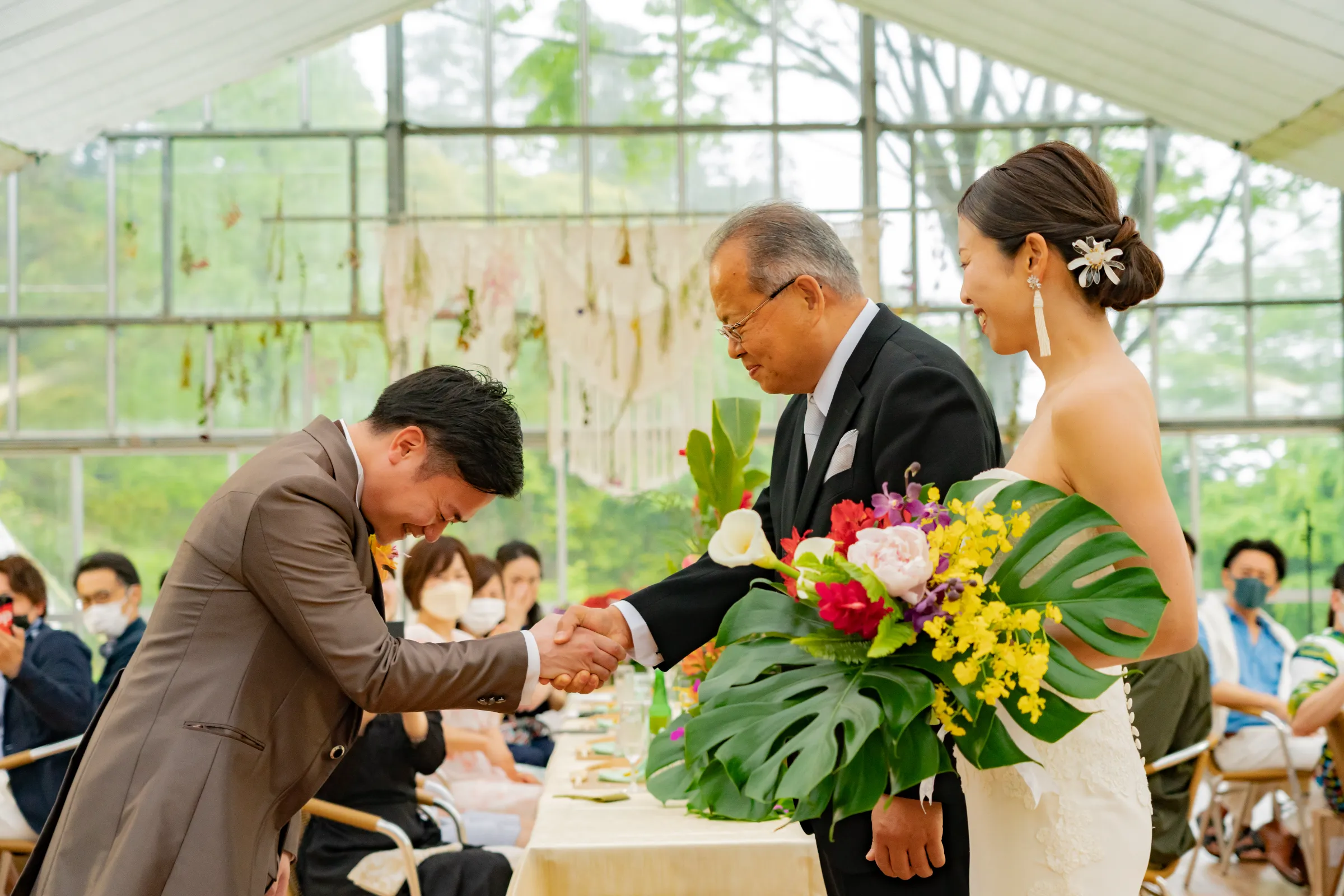 結婚式の風景